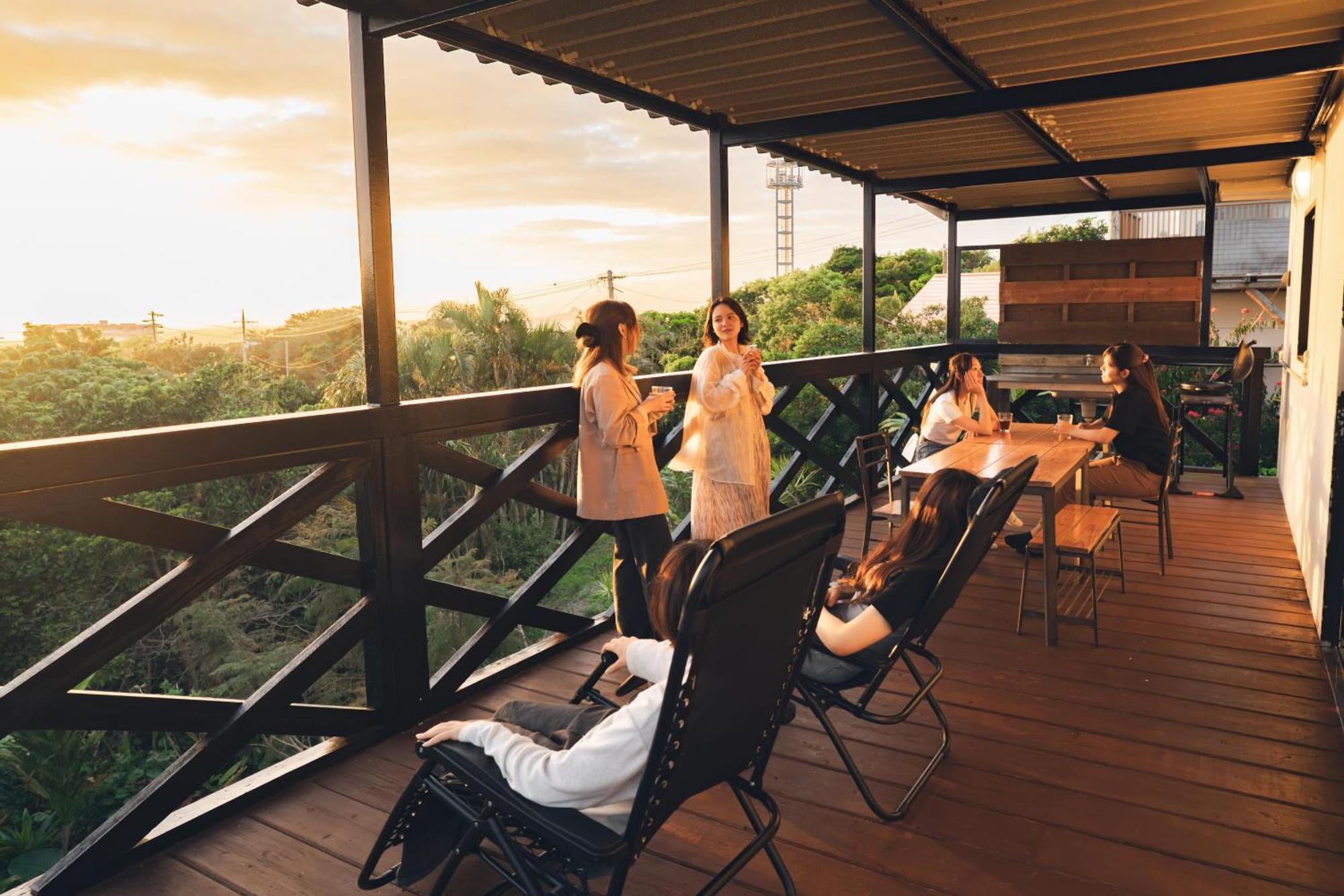 Mambo Hostel Okinawa Motobu Bagian luar foto